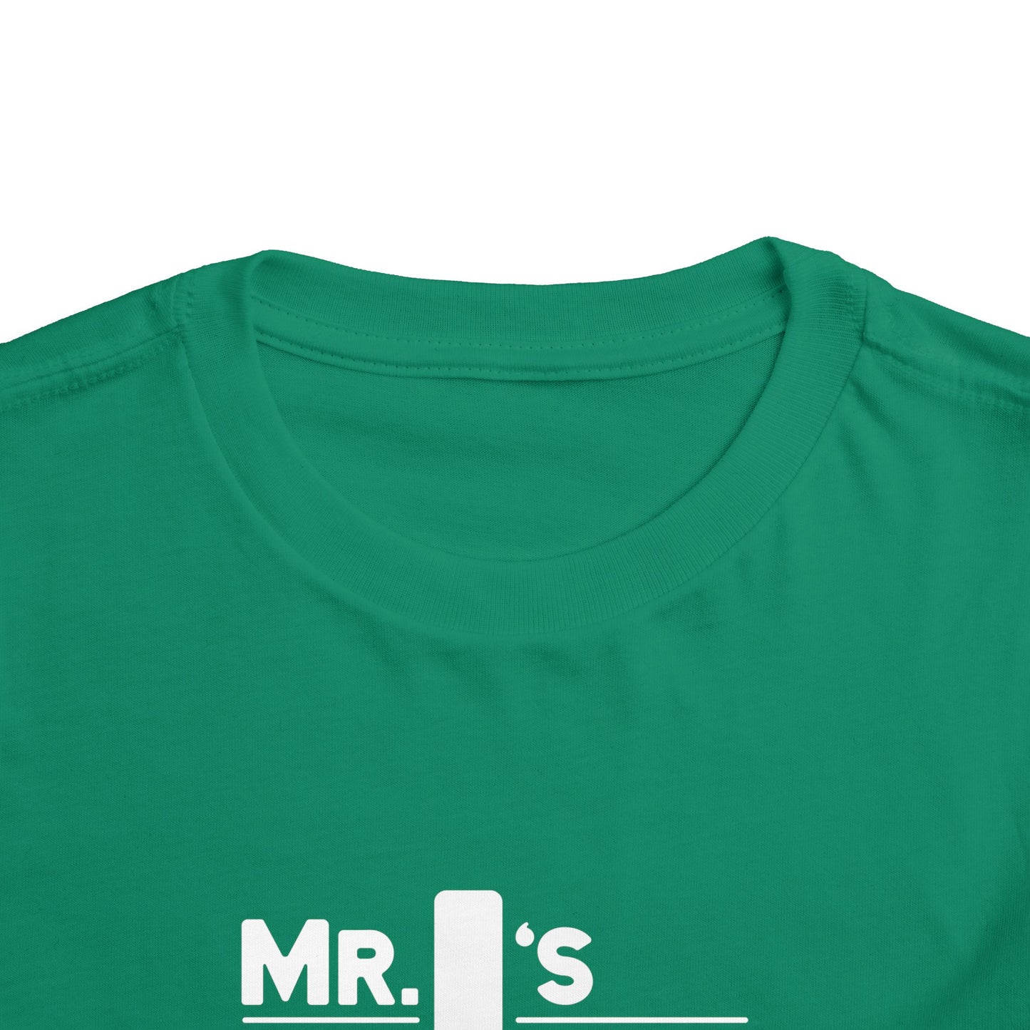 Mr. J's Original Toddler Tee: Classic Logo