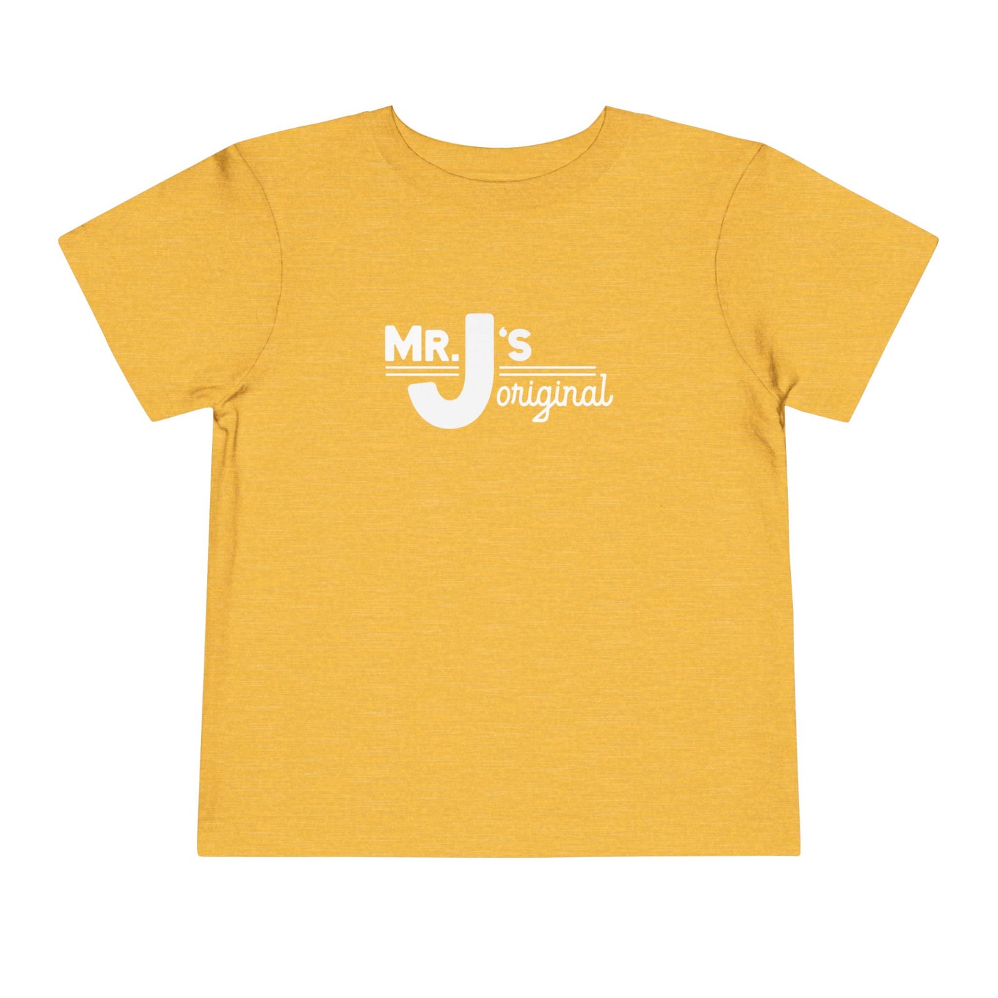 Mr. J's Original Toddler Tee: Classic Logo