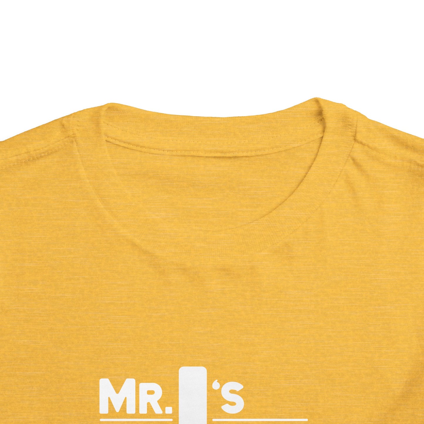 Mr. J's Original Toddler Tee: Classic Logo