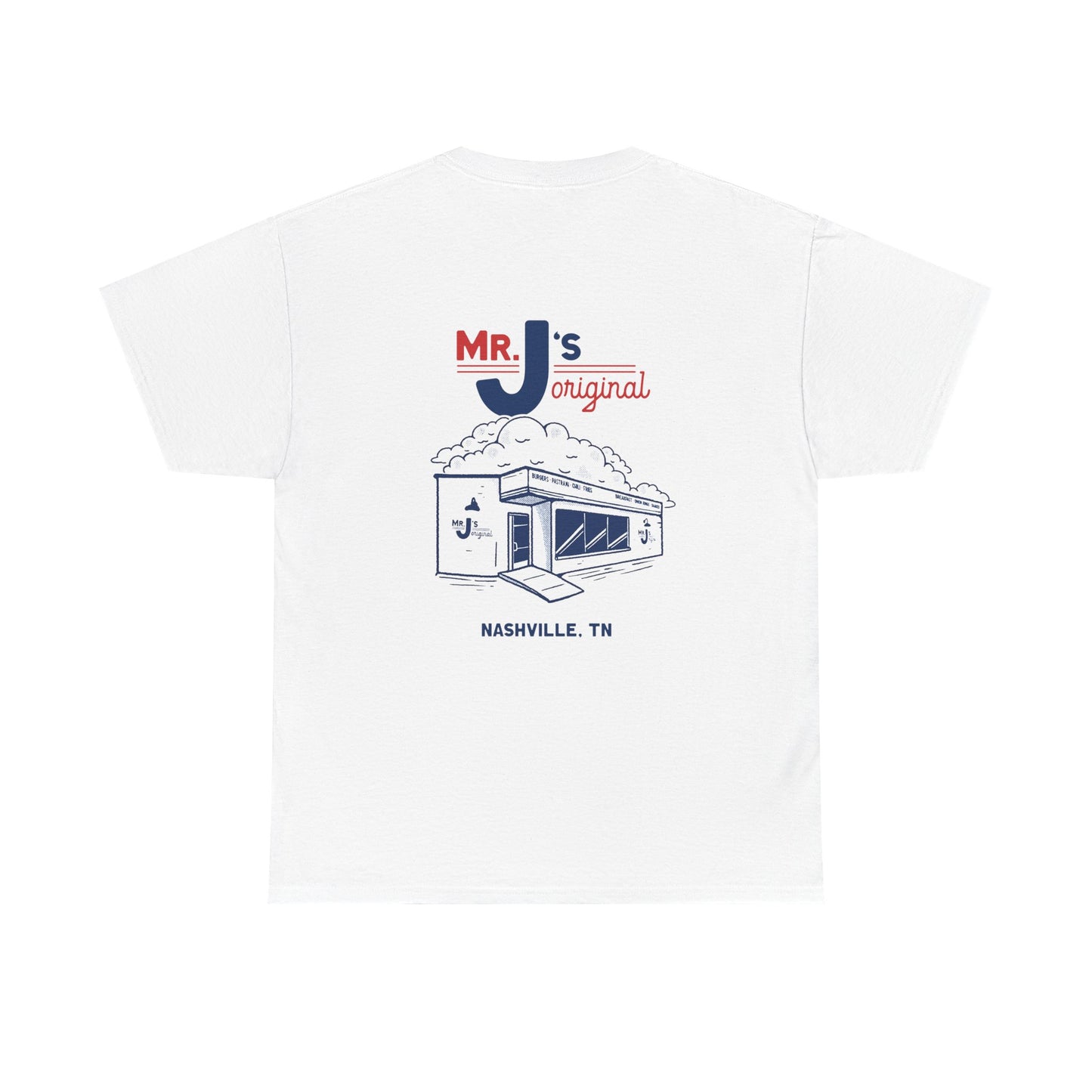 Mr. J's Original: Building Tee - White
