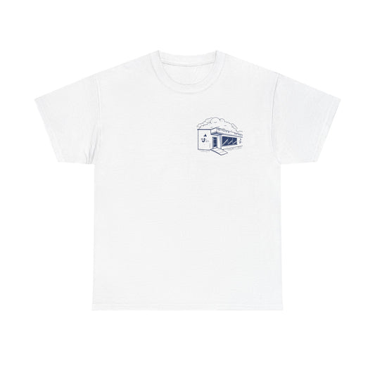 Mr. J's Original: Building Tee - White