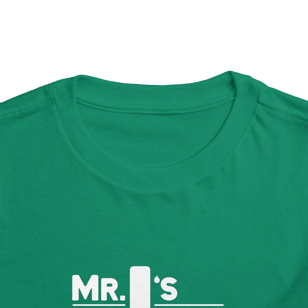Mr. J's Original Toddler Tee: Classic Logo