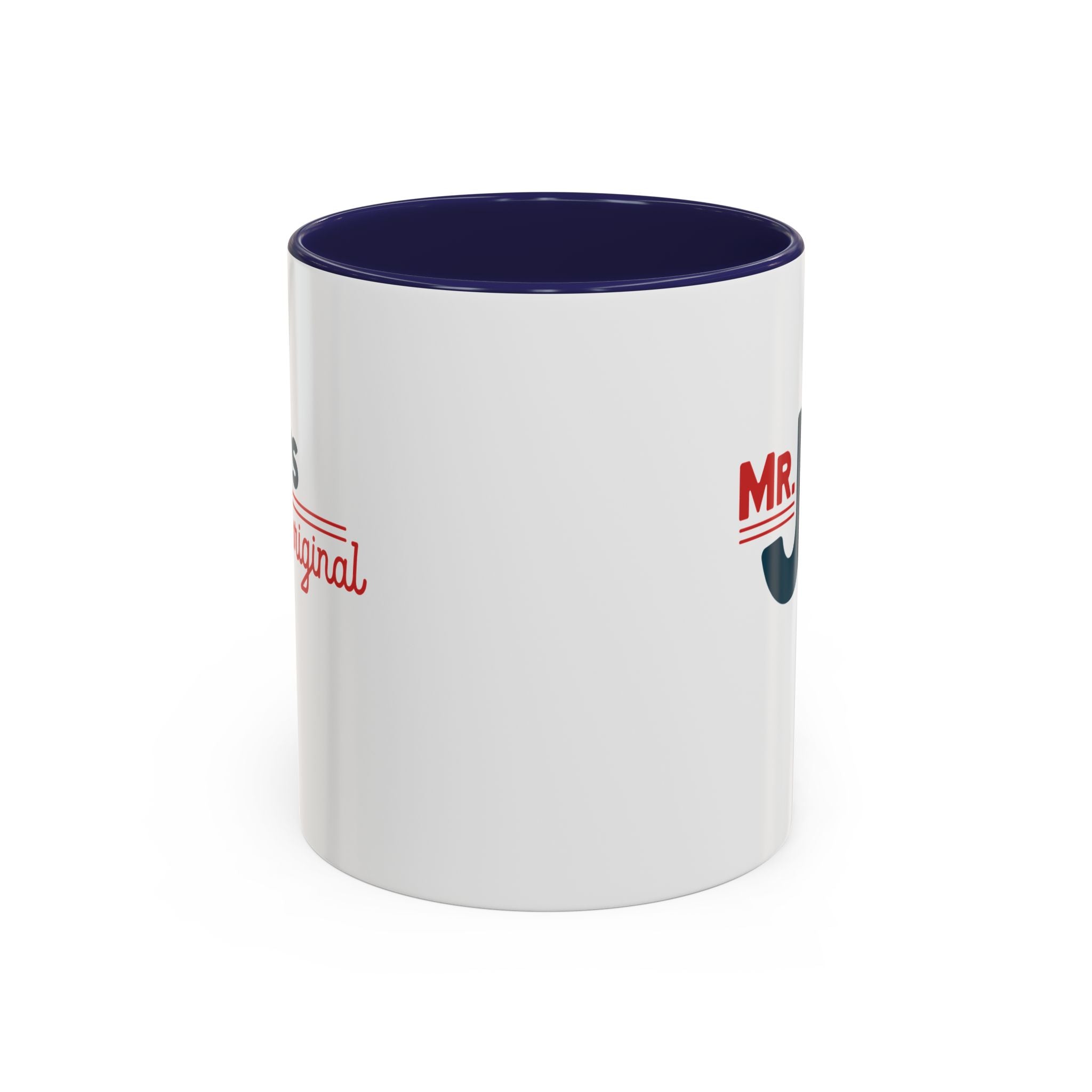 Mr. J's Original Accent Coffee Mug — Retro Typography 11/15oz