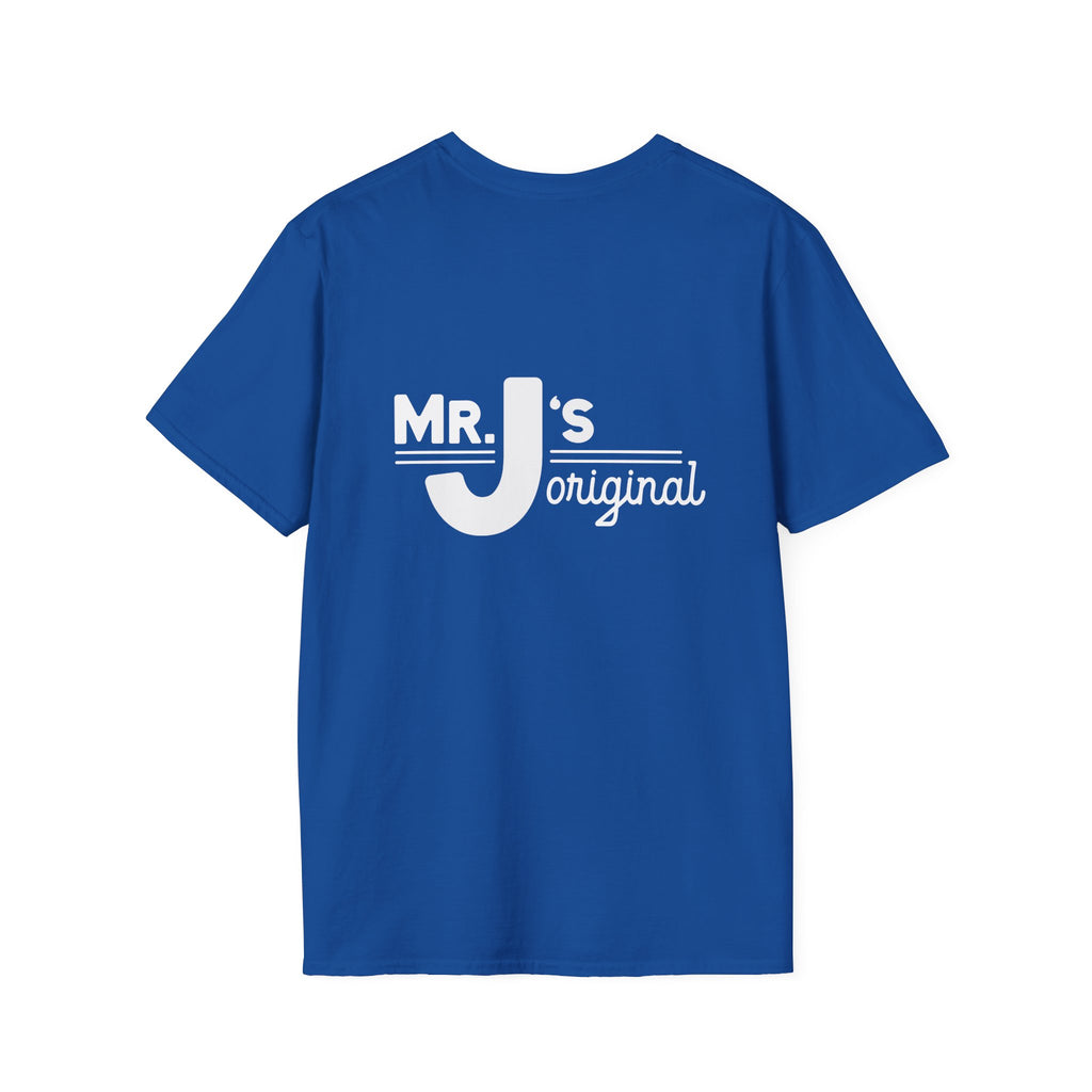 Mr. J's Original T-Shirt — Retro Pocket Logo Tee