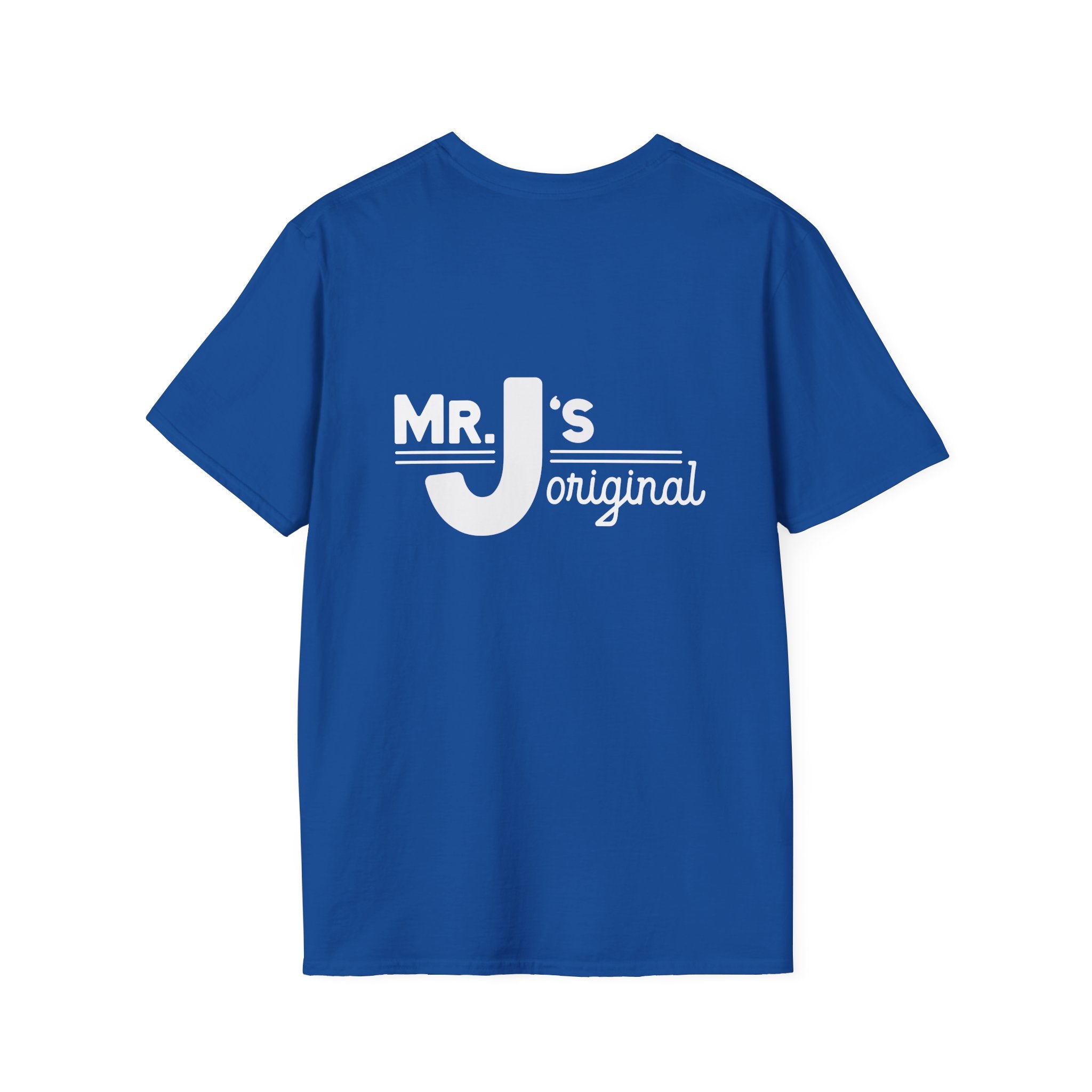 Mr. J's Original T-Shirt — Retro Pocket Logo Tee