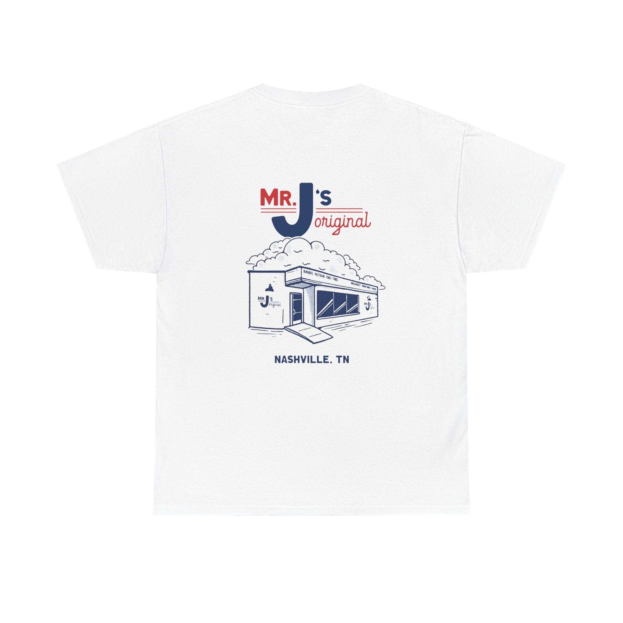Mr. J's Original: Building Tee - White