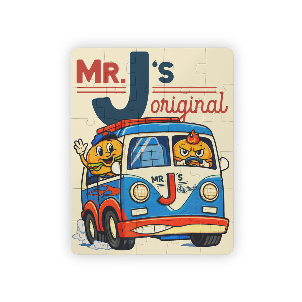 Kids' Puzzle – "Mr. J's Original" 30-Piece J-Mobile Puzzle for Toddlers & Early Learners
