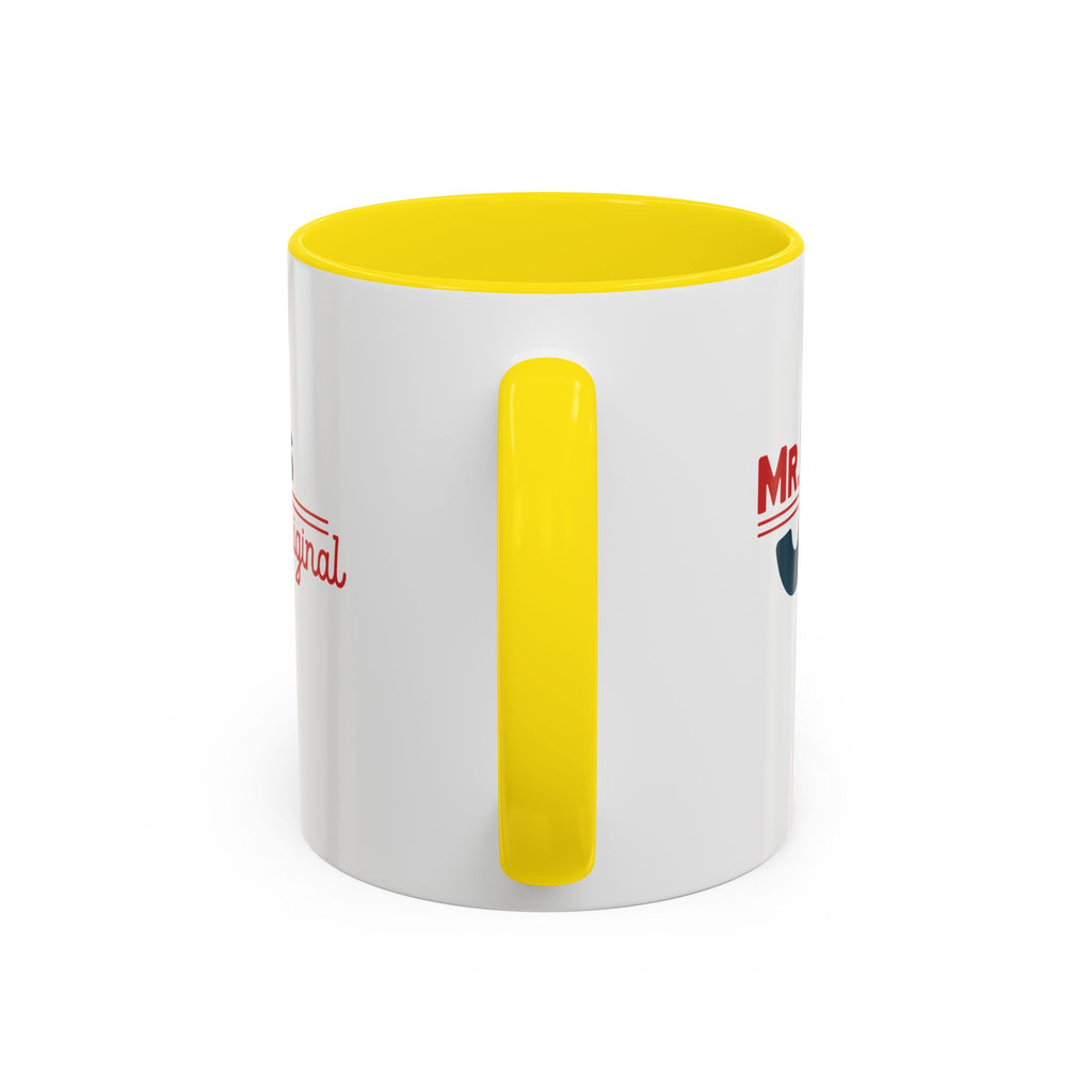 Mr. J's Original Accent Coffee Mug — Retro Typography 11/15oz