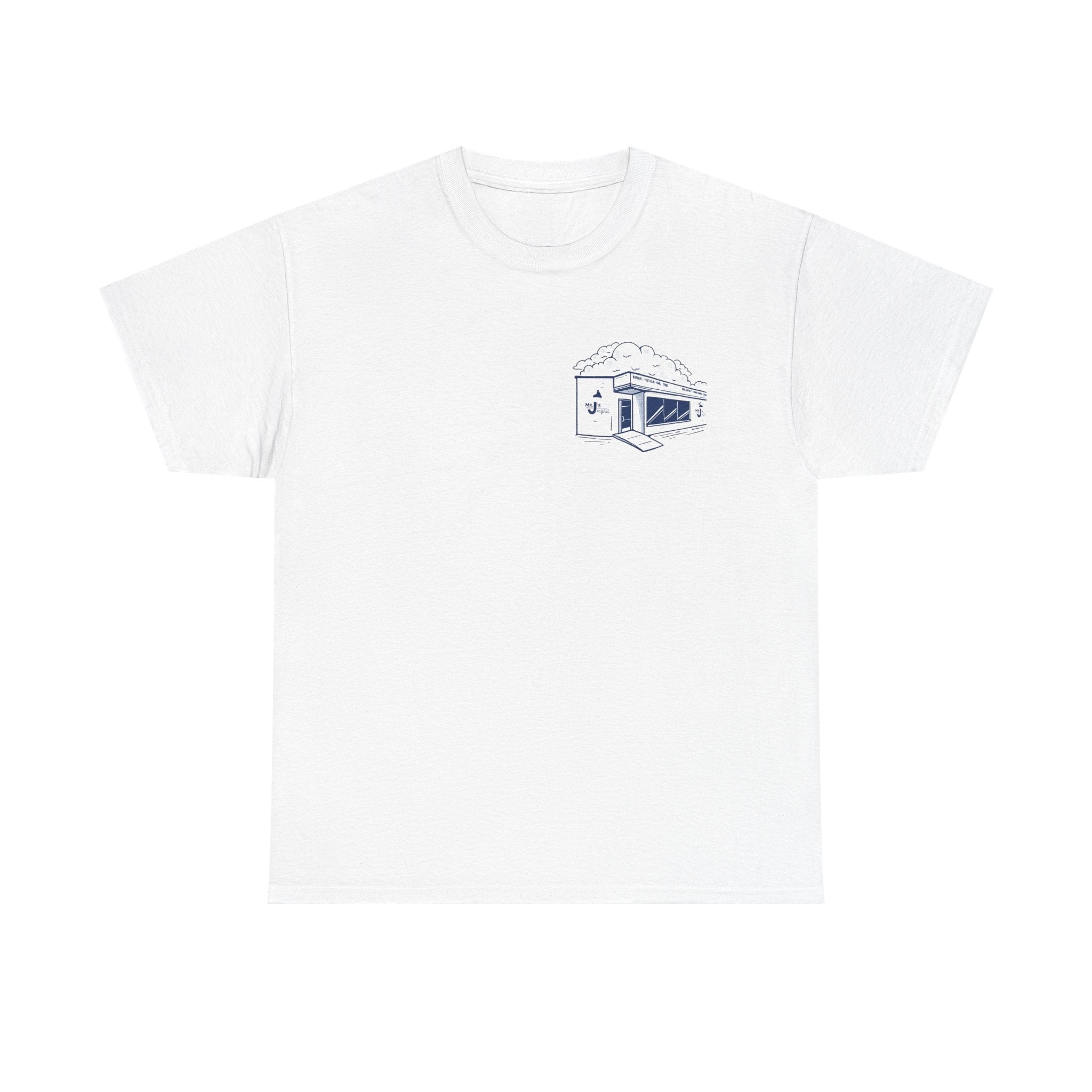 Mr. J's Original: Building Tee - White