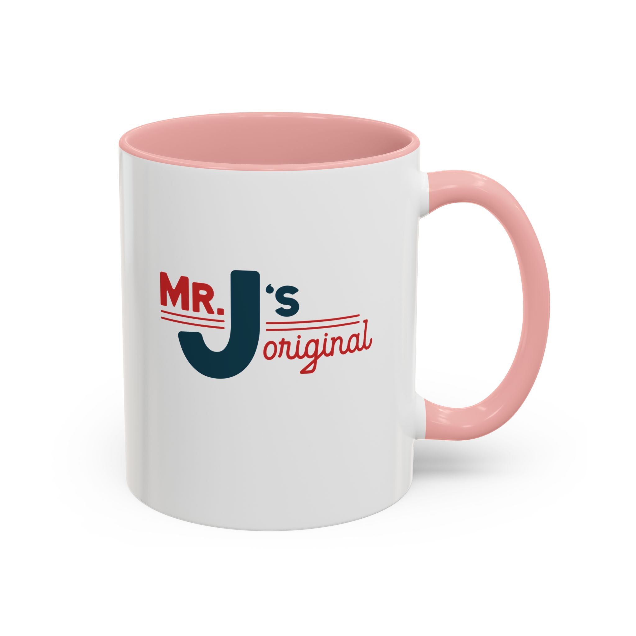 Mr. J's Original Accent Coffee Mug — Retro Typography 11/15oz