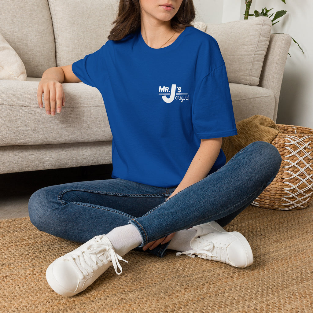 Mr. J's Original T-Shirt — Retro Pocket Logo Tee