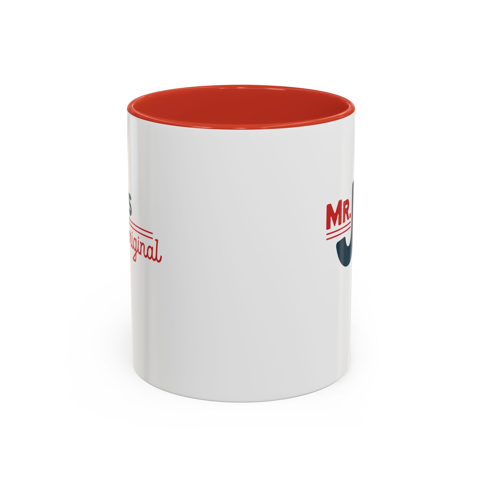 Mr. J's Original Accent Coffee Mug — Retro Typography 11/15oz