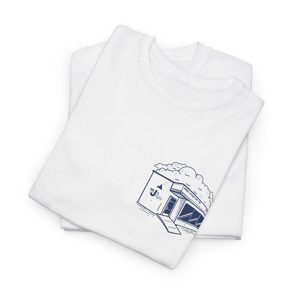 Mr. J's Original: Building Tee - White